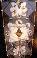 Ceiling Painting, St. Cuthbert's Chapel, York Minster